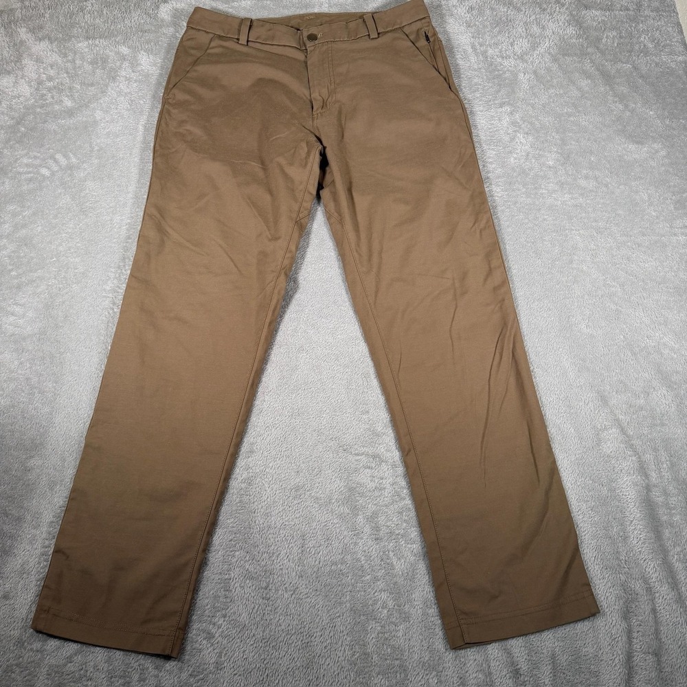 Lululemon Commission Pants Mens 32‎ Artifact Classic Qwick Chino Slim Fit Travel